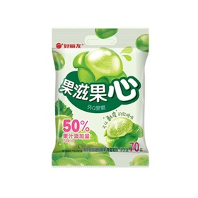 好丽友 果姿果心青葡萄味70g